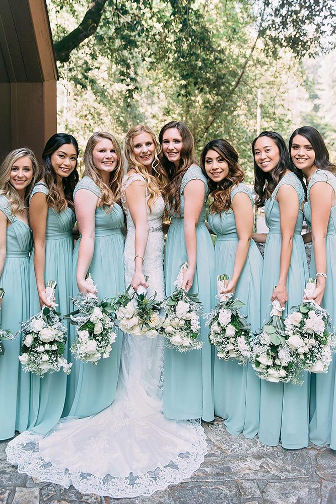 teal bridesmaid dresses long simple beach annaperevertaylo