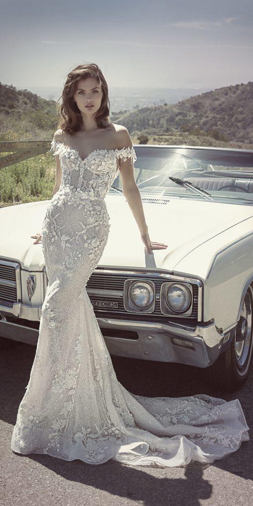 mermaid wedding dresses sweetheart neckline off the shoulder sexy nettabenshabu