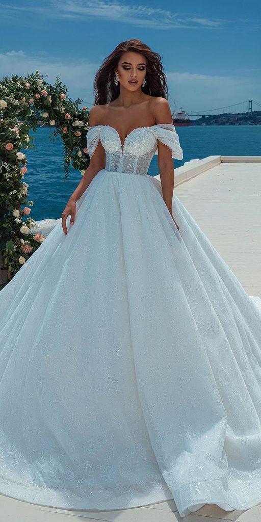 princess wedding dresses sweetheart off the shoulder ball gown saidmhamad