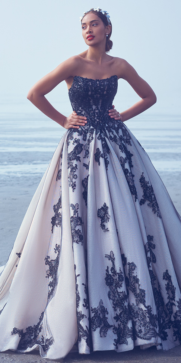 Black And White Wedding Dresses21 Ideas By Colour — free download