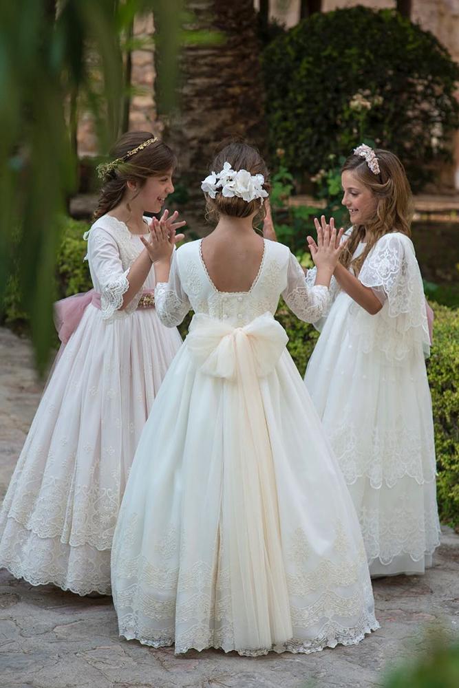 vintage flower girl dresses rustic lace country marinasmoda