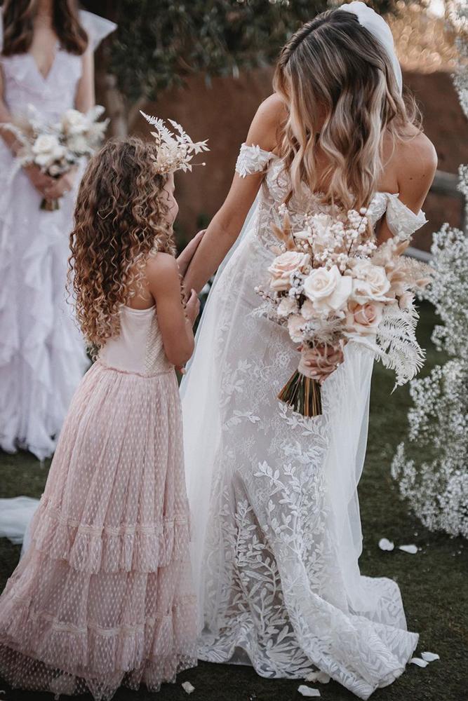 Flower girl dresses store rustic country