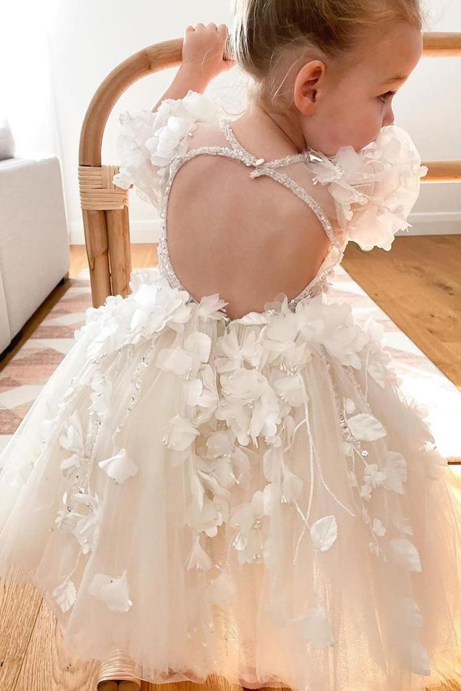 The Most Beautiful Flower Girl Dresses - Country and Town House