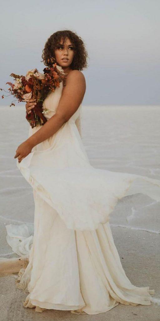 hawaiian wedding dresses simple with spaghetti straps leannemarshall