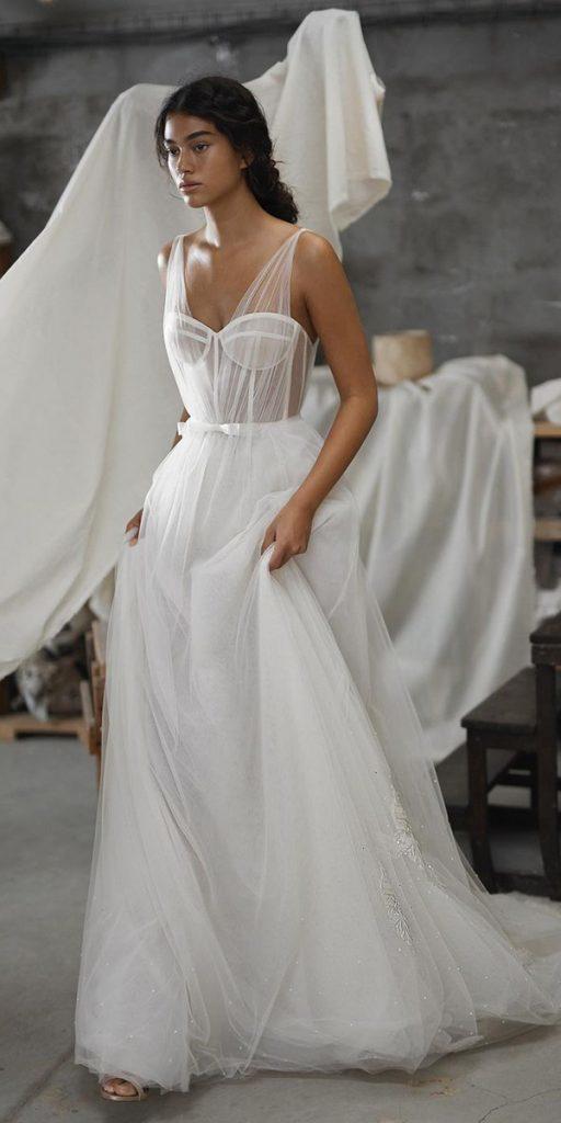 top wedding dresses simple a line sweetheart neckline danaharel