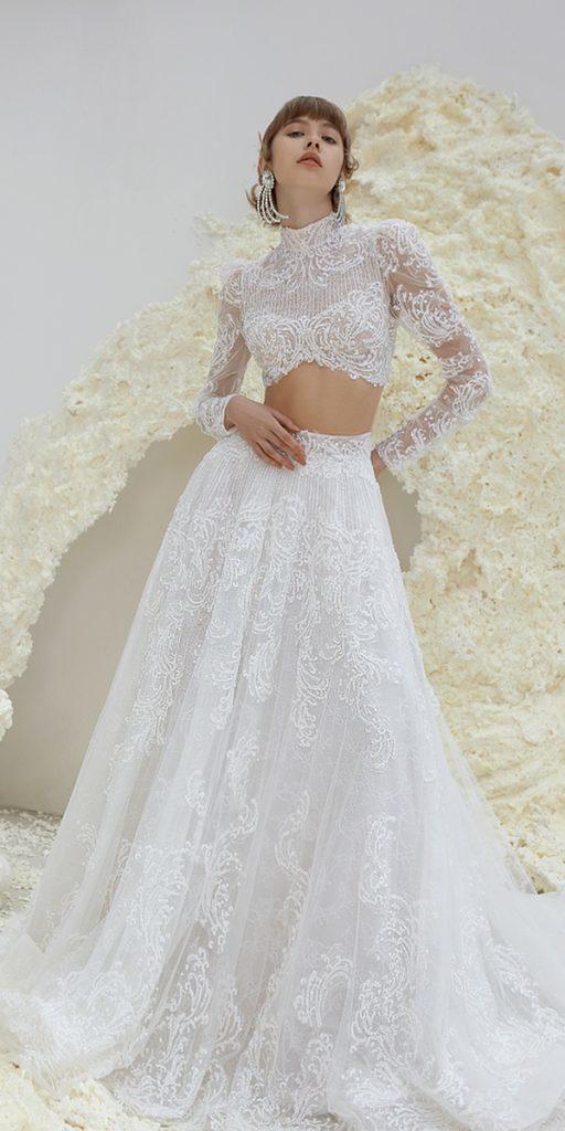wedding dresses with lace sleeves lace top vintage beaute comme toi