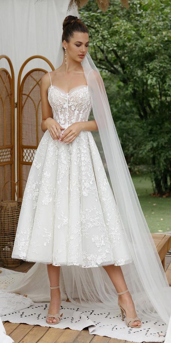 Knee Length Wedding Dresses 24 Exclusive Styles