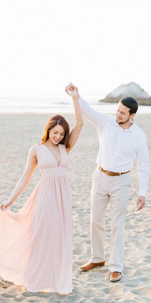 hawaiian wedding dresses blush simple beach annaperevertaylo