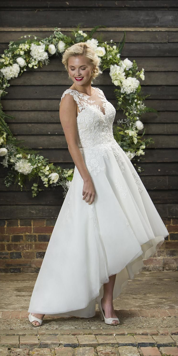High Low Wedding Dresses: 21 Trend Of The Year Options