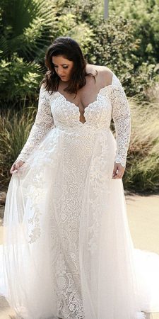 Lace Plus Size Wedding Dresses | Wedding Dresses Guide
