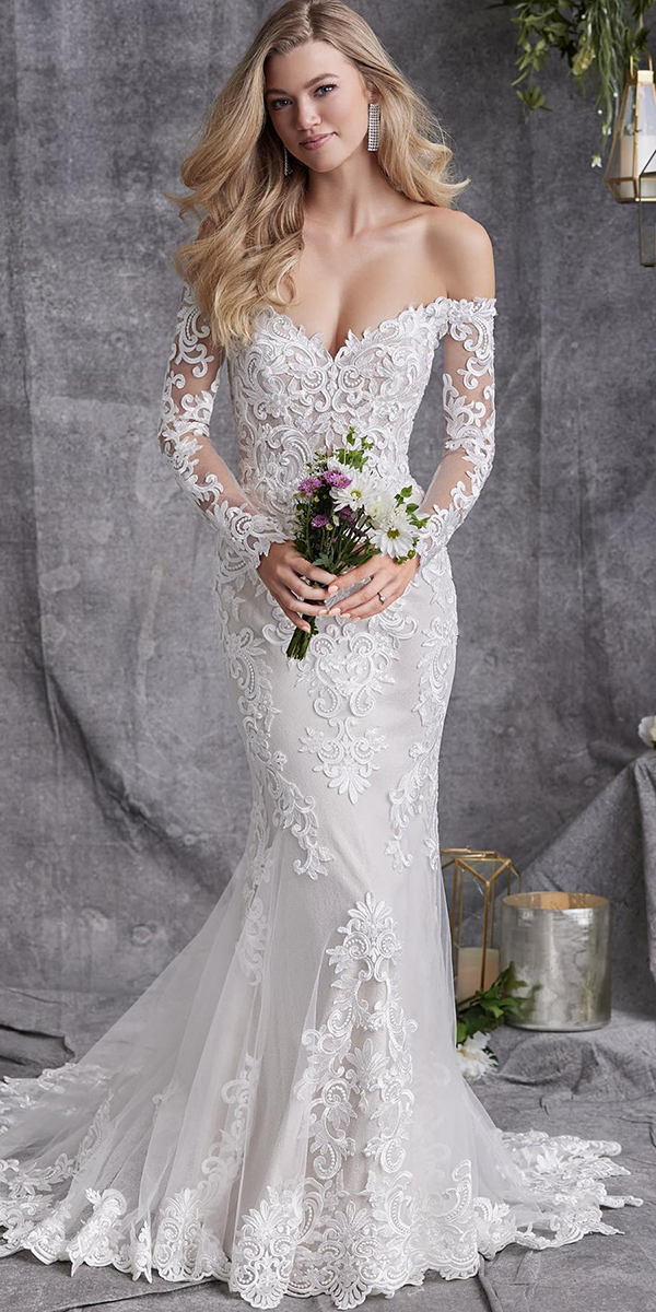 Wedding Dresses With Lace Sleeves: Best 18 Styles