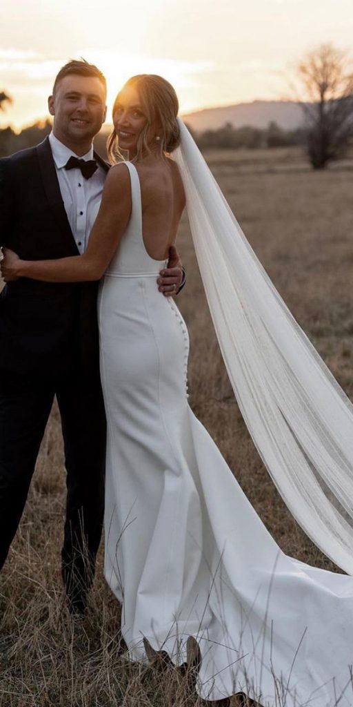 country wedding dresses simple sheath open back janehillbridal