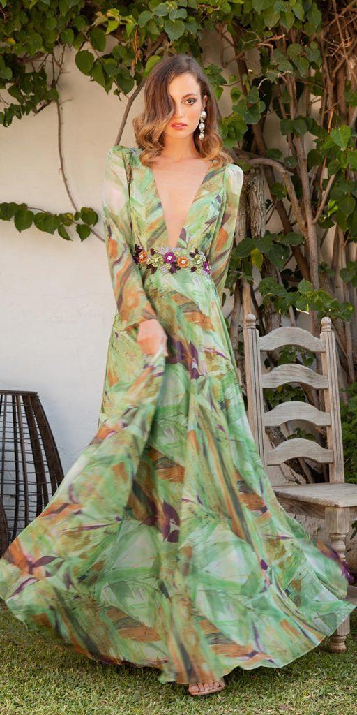 Long wedding guest sale dresses for fall