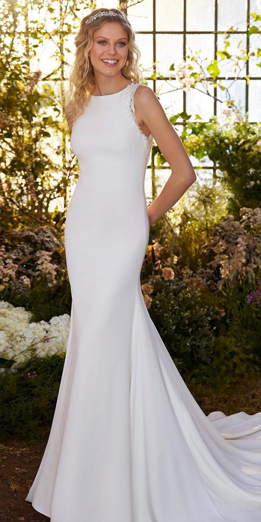trumpet wedding dresses simple modest houseofstpatrick