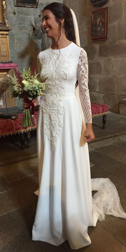 vintage wedding dresses with sleeves lace ohqueluna