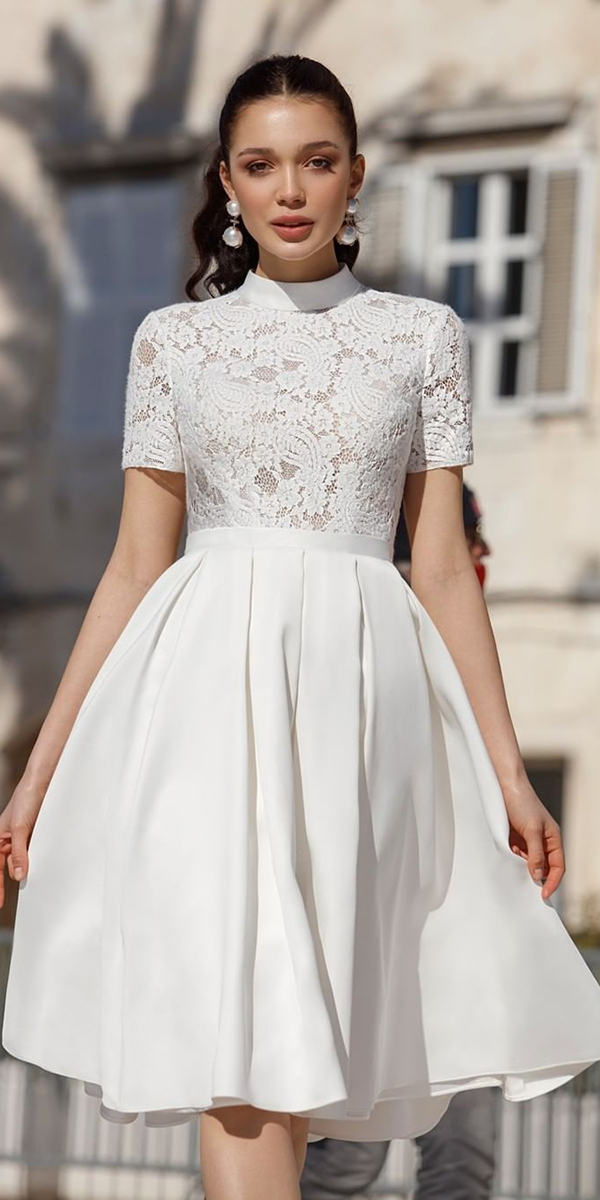 Knee Length Wedding Dresses 24 Exclusive Styles