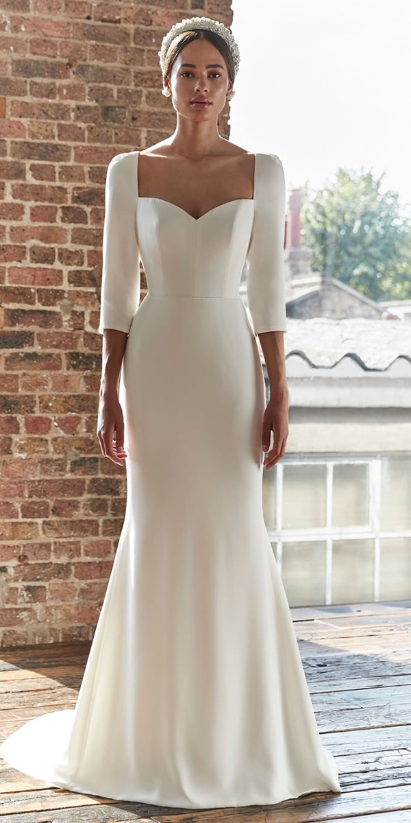 Modest Wedding Dresses With Sleeves Wedding Dresses Guide