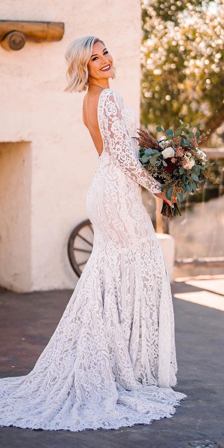 Rustic Lace Wedding Dresses: 24 Styles For Brides