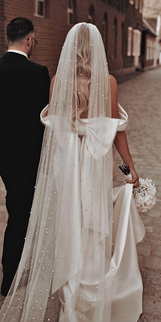 silk wedding dresses sheath simple with bow eva