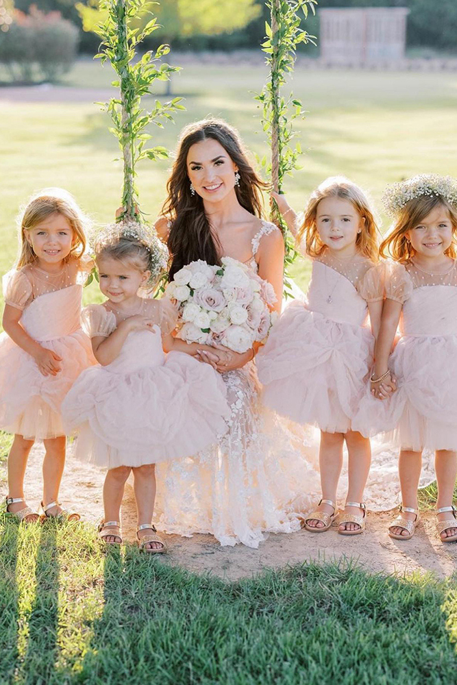 flower girl dresses blush toddler simple dolorispetunia