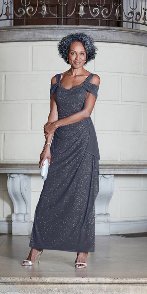  grey long mother of the bride dresses long sparkly alex evening