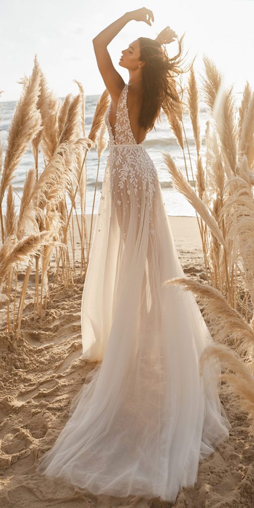 barnyard wedding dresses a line summer boho lee grebenau