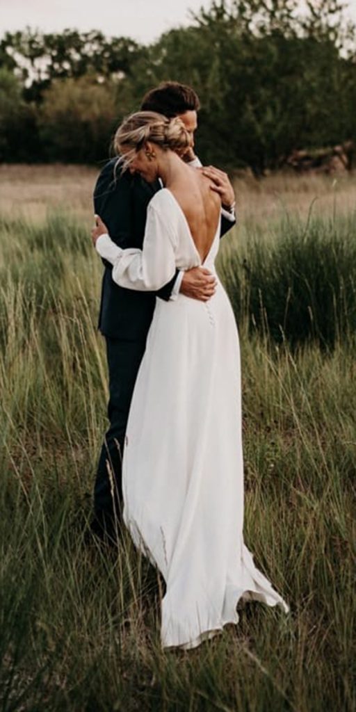 country wedding dresses simple with long sleeves lorenzoaccardi photography