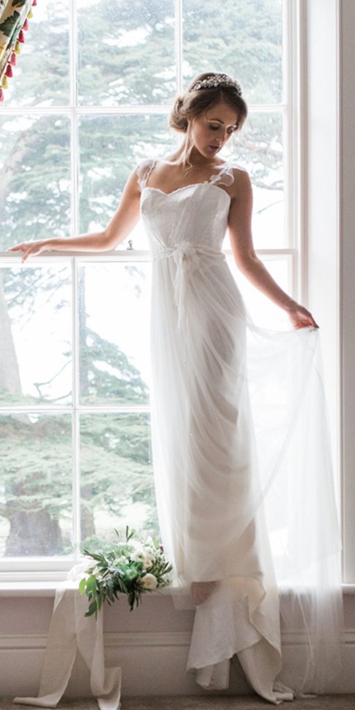 gatsby vintage wedding dresses simple sheath sarawillard