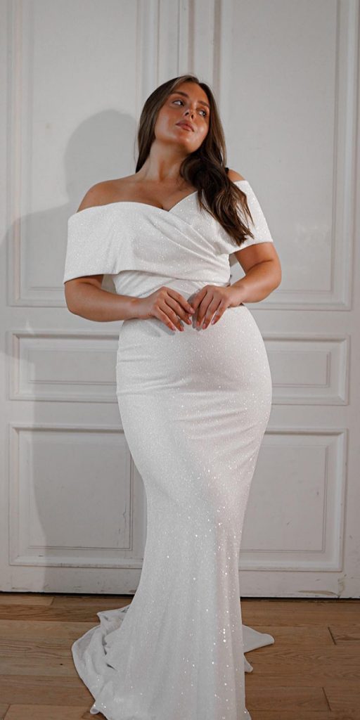 mermaid plus size wedding dresses simple beach made with love