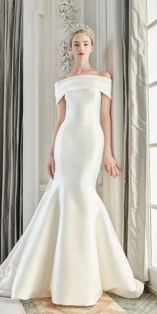 Satin Mermaid Wedding Dresses For Extraordinary Brides