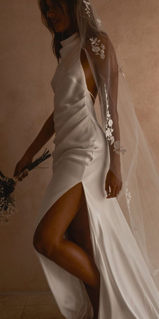 simple summer wedding dresses silk sexy beach casual grace_loves_lace