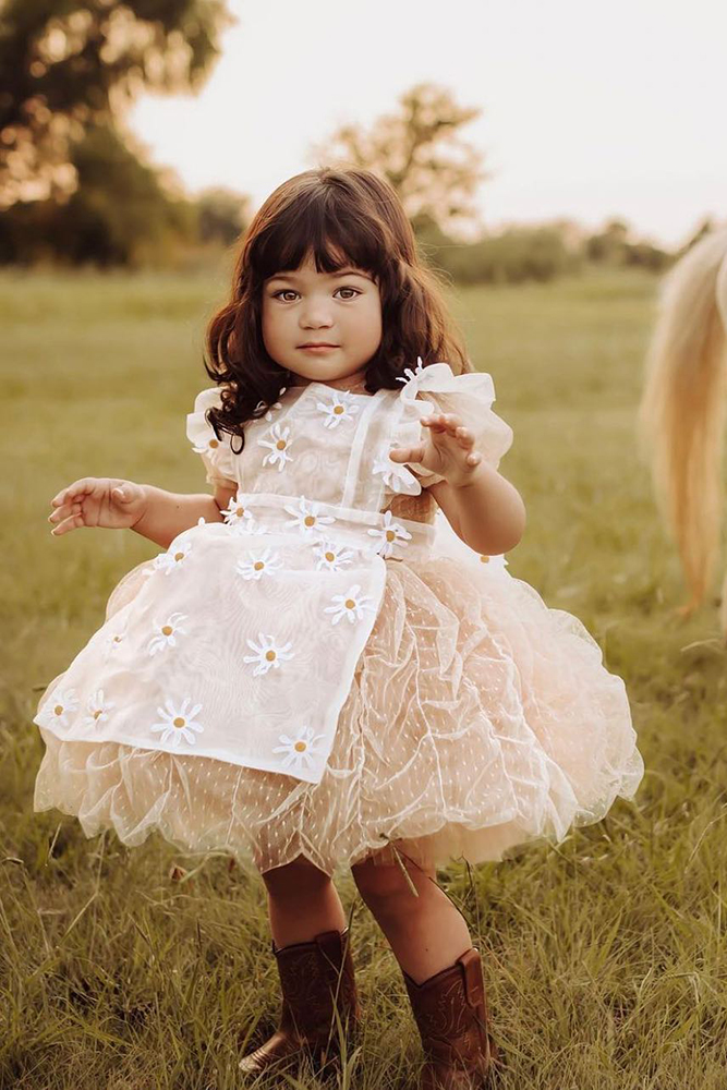 tutu flower girl dresses ivory country rustic dolorispetunia
