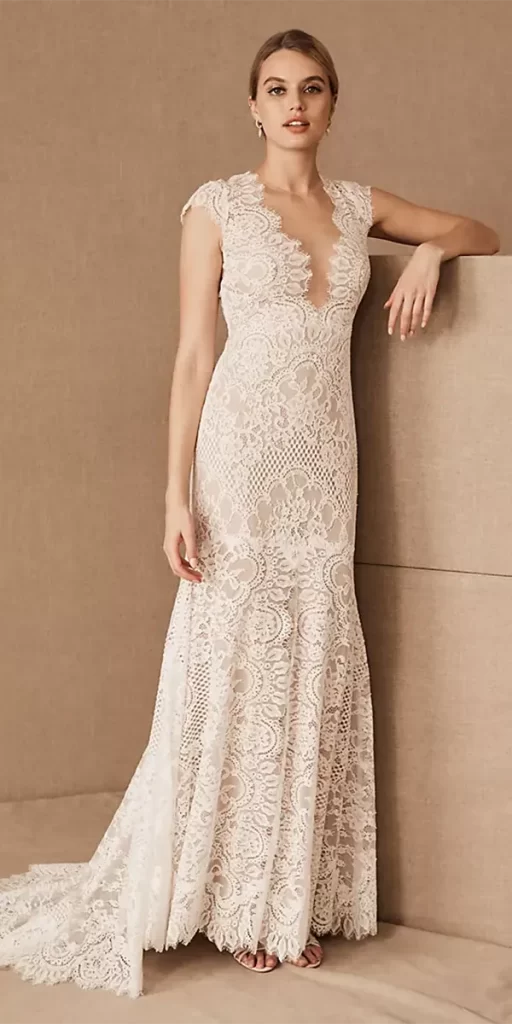 lace bridal gowns sexy boho beach wtoo by watters