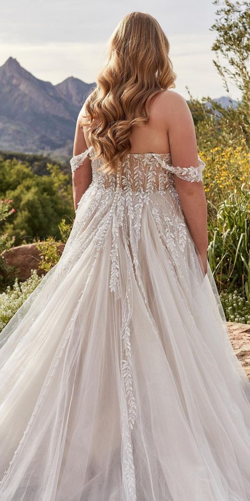 summer wedding dresses off the shoulder lace allurebridals