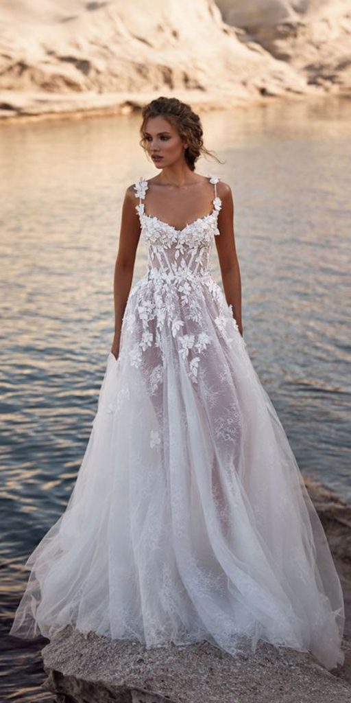 beach-wedding-dresses-floral-appliques-sexy-a-line milla nova