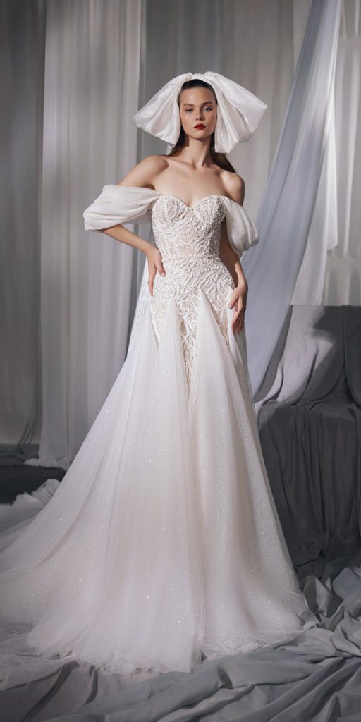 carfelli wedding dresses sweetheart neckline lace off the shoulder