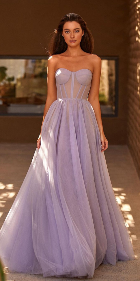 Purple Wedding Dresses: 15 Admirable Styles For Bride