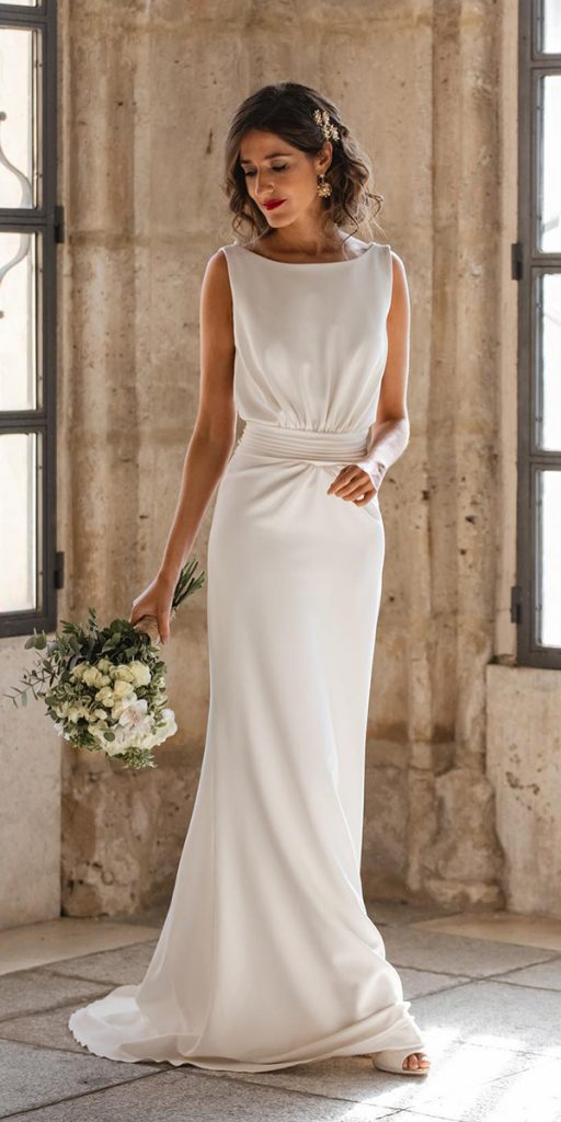 top wedding dresses simple modest silviafernandezatelier