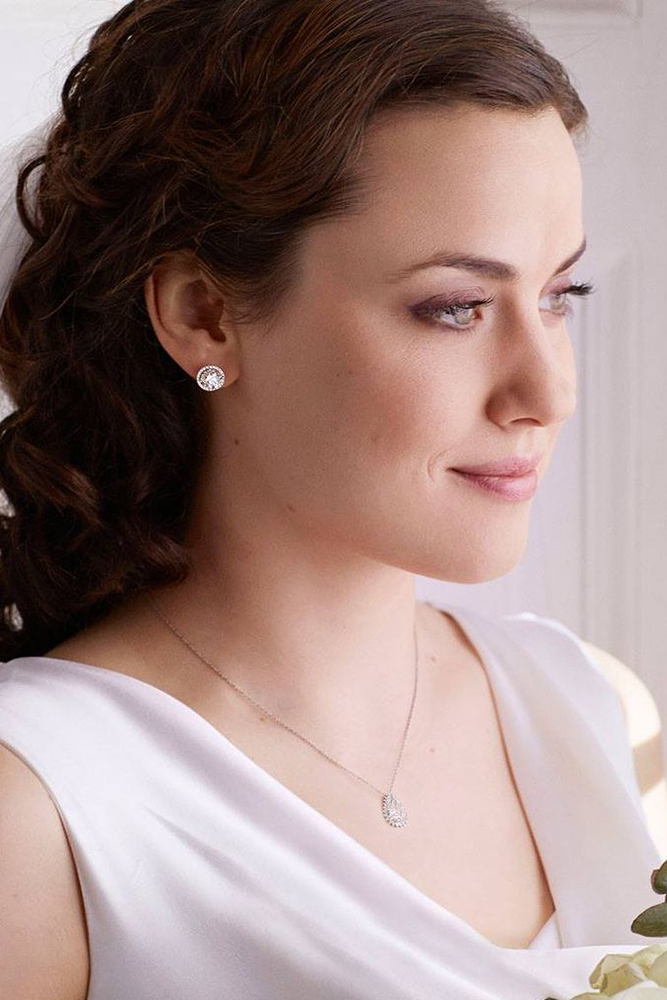  bridal earrings stud crystal orinjewelers