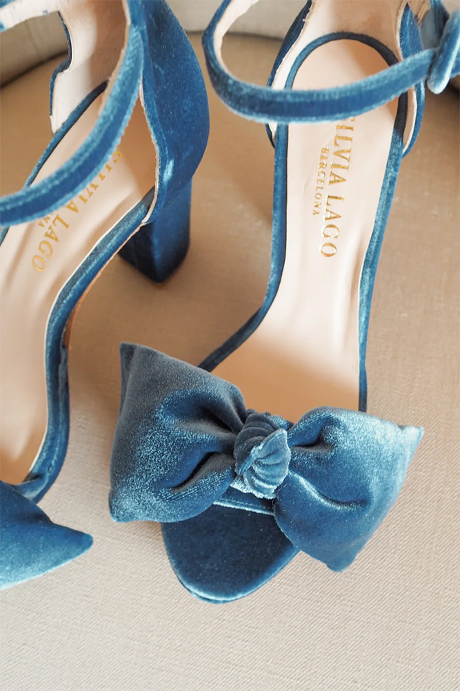  cheap wedding shoes blue navy velvet sandals lagoatelier