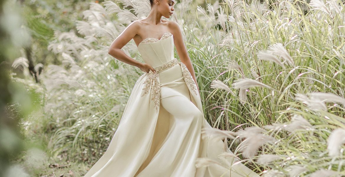 ivory wedding dresses lazaro