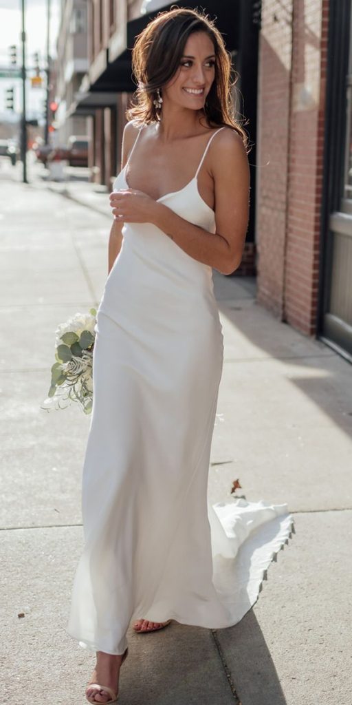 rustic wedding dresses simple with spaghetti straps beach grace loves lace