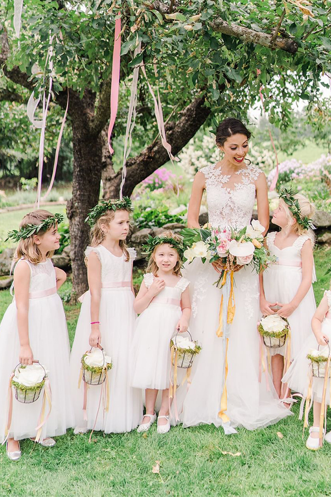 country flower girl dresses boho rustic fattiepiedresses