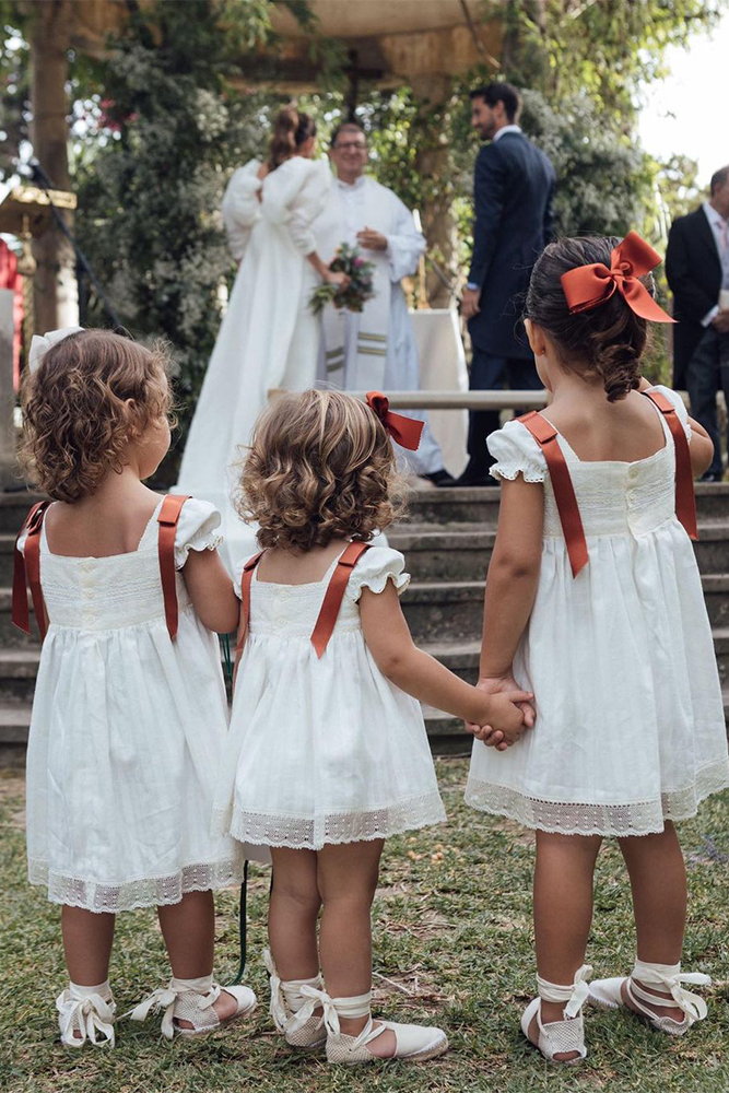 country flower girl dresses boho rustic kiwo estudio