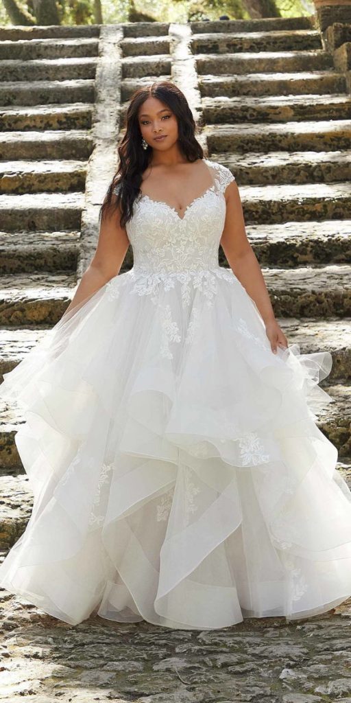 plus-size ball gowns wedding dresses simple style