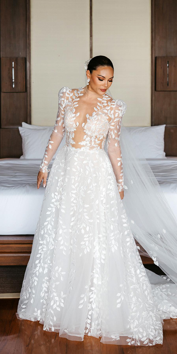 Long Sleeve Wedding Dresses: 30 Perfect Variants