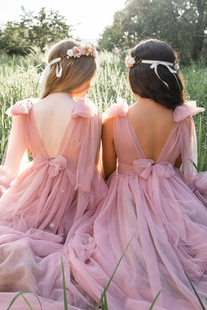 Country flower girl dresses best sale with boots