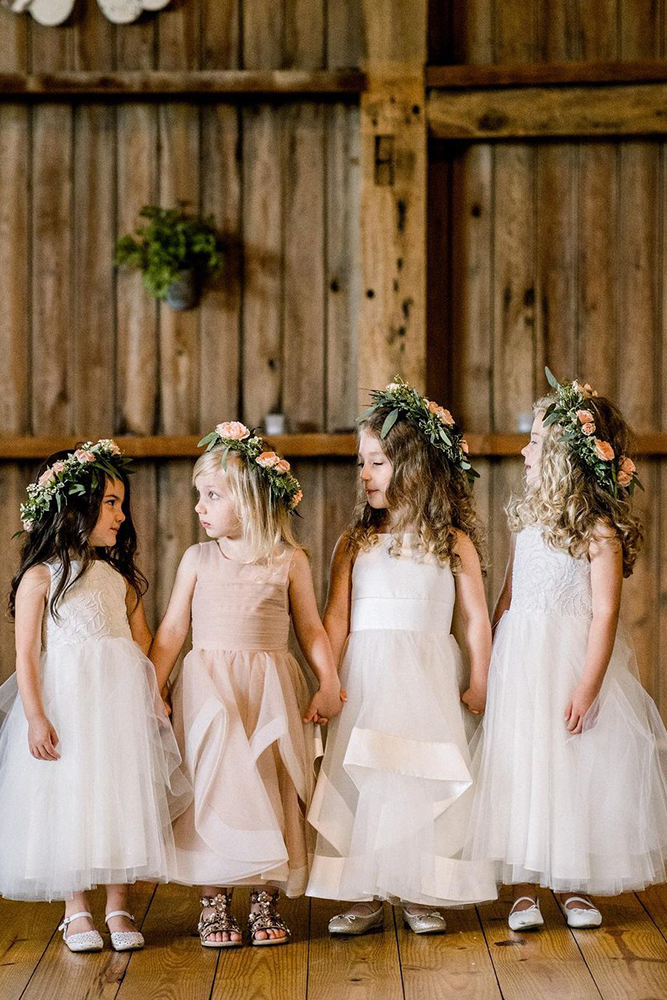 Shabby chic shop flower girl dresses