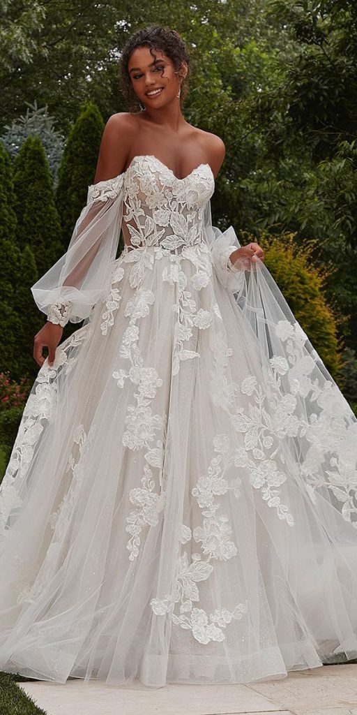 Lace Wedding Dresses With Sleeves 24 Styles That You ll Love