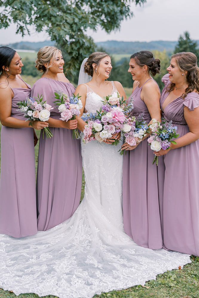 lavender bridesmaid dresses simple long shoprevelry